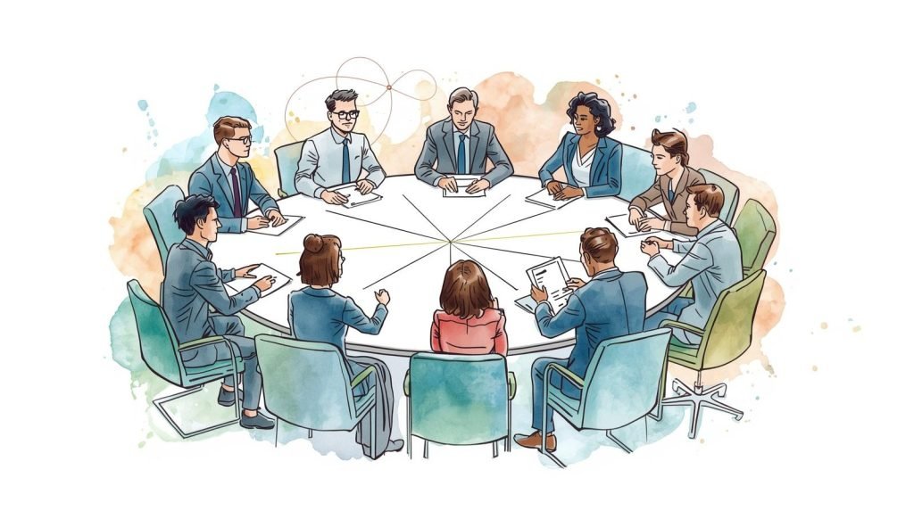 around table Image